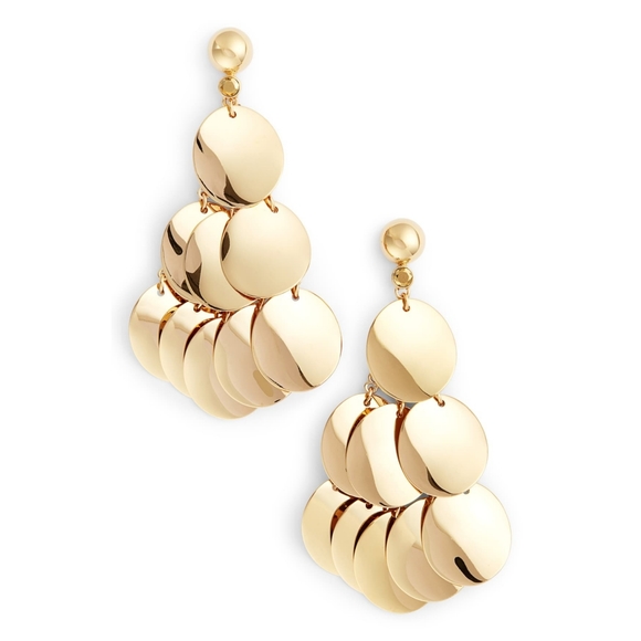 Kate spade statement chandelier earrings